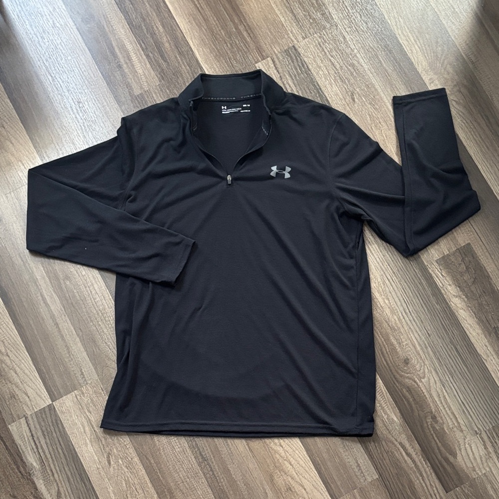 Under Armour Men's Black Lightweight Shirt Jacket